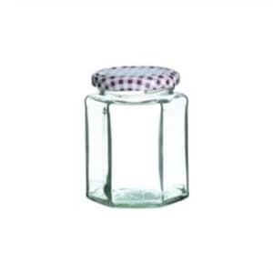 Image of Kilner Red Hexagonal Twist Top Jar 280ml