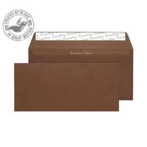 Image of Creative Colour Wallet PS Milk Chocolate 120gsm DL 114x229mm Ref