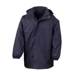 Image of Result Mens Reversible StormDri 4,000 Waterproof Windproof Anti Pilling Fleece Jacket (2XL) (Navy/Navy)