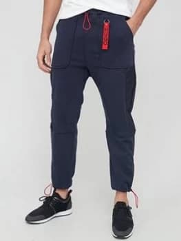 Image of Hugo Boss Dangolin Technical Pants Navy Size L Men