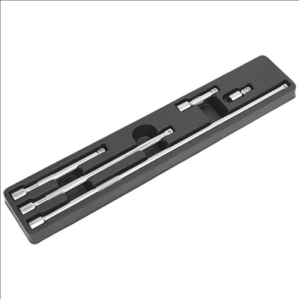 Image of Genuine SEALEY AK6341 Extension Bar Set 5pc 3/8Sq Drive