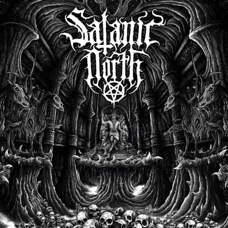 Image of Satanic North Satanic north SINGLE multicolor Onesize Unisex