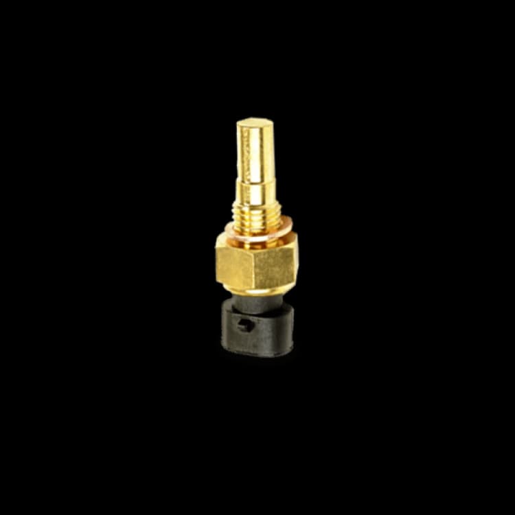 Image of RIDEX 830C0010 Coolant Temperature Sensor black, with gasket/seal Coolant Temperature Sensor (830)