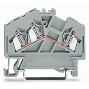 Image of WAGO 280-641 Continuity 5mm Pull spring Configuration: L Grey 100 pc(s)