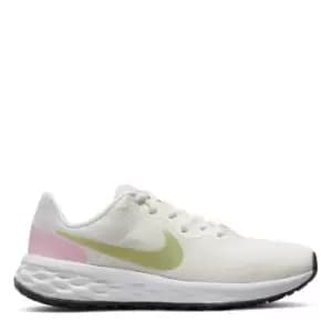 Image of Nike Revolution 6 Big Kids Running Shoe - White