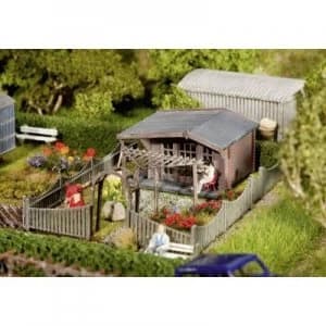 Image of Faller 180491 H0 Schrebergarten mit Gartenlaube Assembly kit
