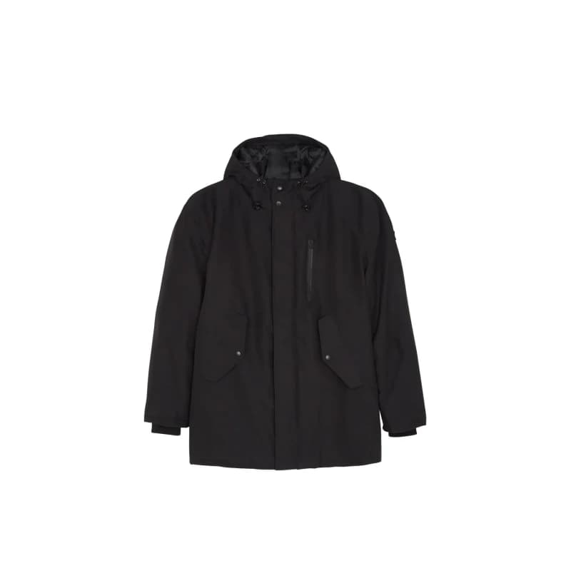 Image of Schott Hooded parka Schott Noir Male S