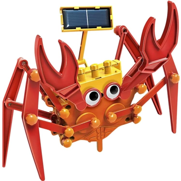 Image of 4M Green Science - Hybrid Crab - Solar And Battery Powered