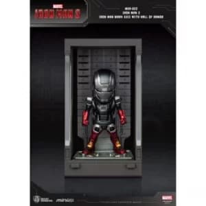 Image of Iron Man 3 Mini Egg Attack Action Figure Hall of Armor Iron Man Mark XXII 8 cm