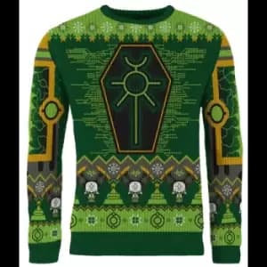 Image of Necron Christmas Jumper (Size L)
