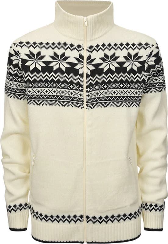 Image of Brandit Norweger Zip Pullover, black-white, Size 2XL for Men