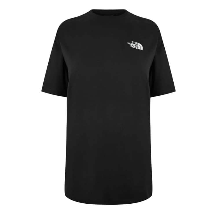 Image of The North Face W S/S Essential Oversize Tee White - Black 8