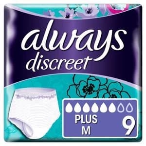Image of Always Discreet Heavy Plus Pants Medium 9PK
