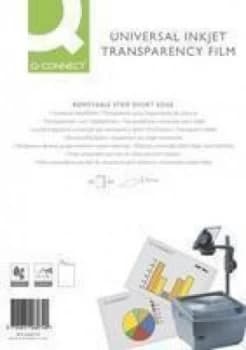 Image of Q Connect Ohp Inkjet Film Universal Pk50