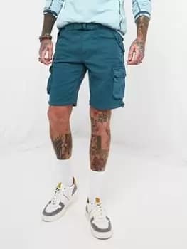 Image of Joe Browns Hit The Action Shorts - Blue Size 32, Men