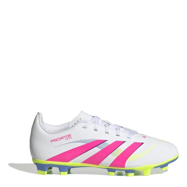 Image of adidas Predator Club Childrens Firm Ground Football Boots Firm Ground Football Boots C10 (28) White 08044201100