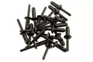 Image of Laser Tools 3484 Rivets - Plastic 6.6mm x 17.2mm 20pc