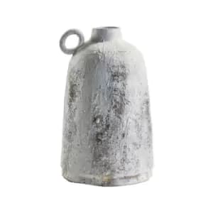 Image of Gallery Direct Mori Bottle Whitestone Vase / Small