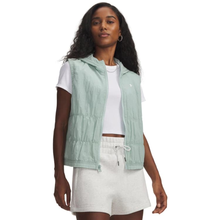 Image of Under Armour UA Rival Woven Vest Ld63 Blue/White female 10 (S)