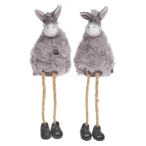 Image of Lovable Donkey Dangly Leg Large
