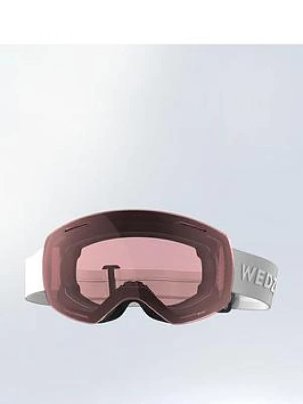 Image of Decathlon Decathlon All-Weather Skiing and Snowboarding Goggles G 900 I White