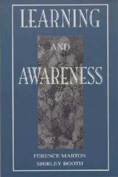 Image of Learning and Awareness by Ference Marton Book