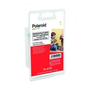 Image of Polaroid Canon CLI571XL Yellow Inkjet Cartridge
