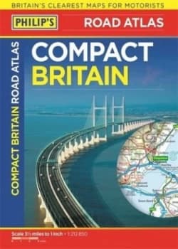 Image of Philips Compact Atlas Britain by Philips Maps Book