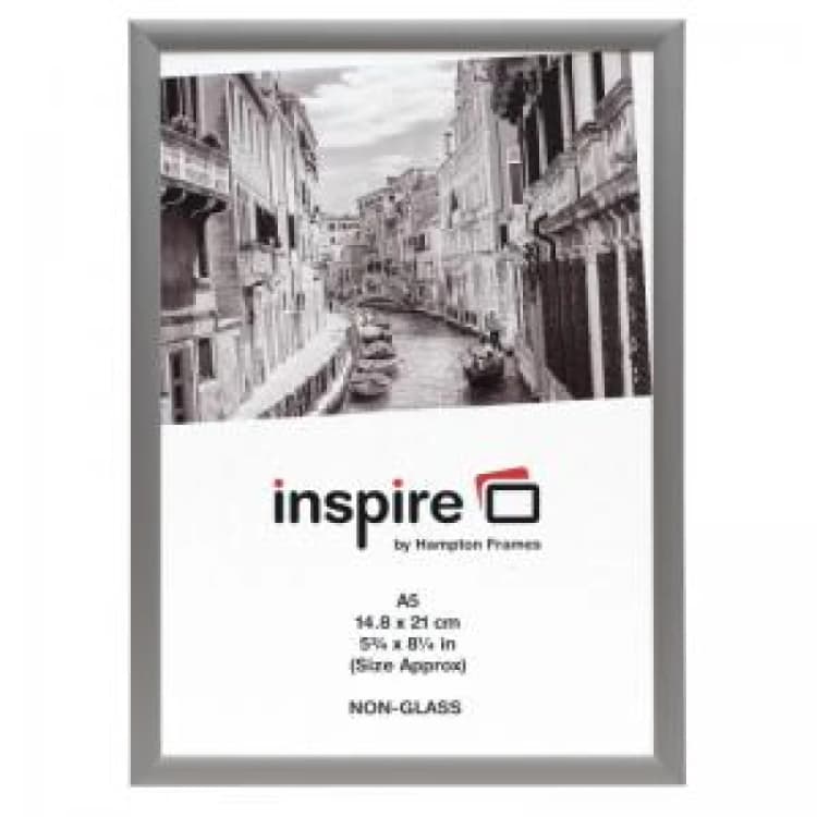 Image of Photo Album Hampton Frames Aluminium A5 Non Glass Frame ALI9A5NG