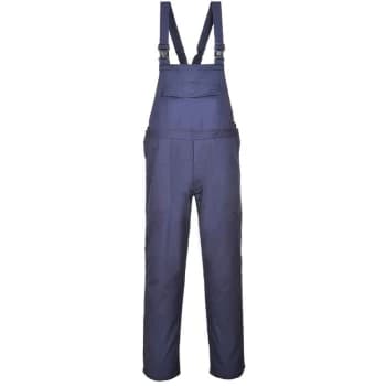 Image of Portwest - FR37NARM - sz M Bizflame Pro Bib and Brace - Navy
