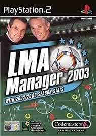 Image of LMA Manager 2003 PS2 Game