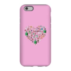 Image of Pixel Sprites Heart Phone Case - iPhone 6S - Tough Case - Gloss