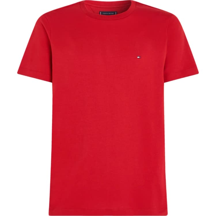 Image of Tommy Hilfiger Short-sleeved T-Shirt Dark Magma male S