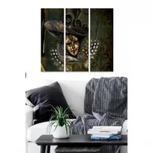 Image of MDF139252 Multicolor Decorative MDF Painting (3 Pieces)