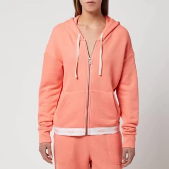 Image of UGG Womens Sena Zip Hoodie - Petal - XL