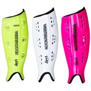 Image of Kookaburra Viper Shin Guards White - Large