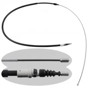 Image of Brake Cable 49628 by Febi Bilstein