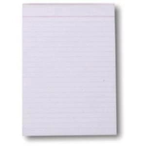 Image of Q-Connect Ruled Scribble Pad 160 Pages 203x127mm Pack of 20 C60FW