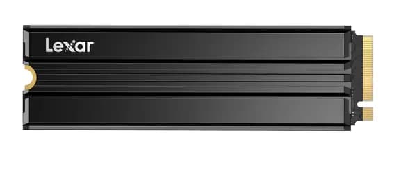 Image of Lexar NM790 2TB PCIe Gen 4 NVMe M.2 SSD with Heatsink - 7400MB/S Read / 6500MB/S Write - LNM790X002T-RN9NG