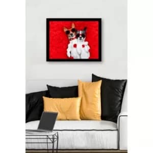 Image of SC1081 Multicolor Decorative Framed MDF Painting