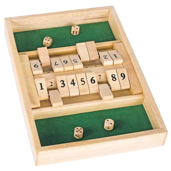 Image of Goki Wooden Double Shut The Box