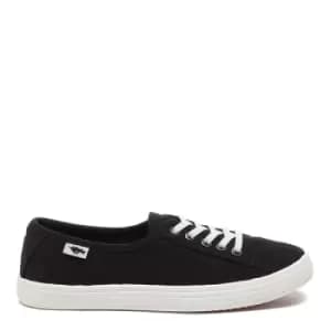 Image of Rocket Dog Chow Chow Black Elsie Eyelet Trainers