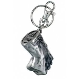 Image of Official Marvel Comics Hulk Fist Pewter Keyring
