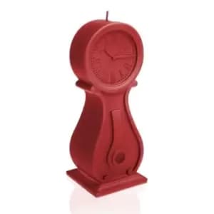 Image of Clock Candle – Red