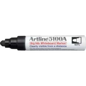 Image of Big Nib Whiteboard Marker Bullet Tip Black