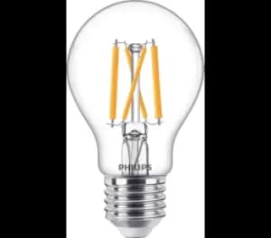 Image of Philips Classic 5W LED Bulb ES E27 GLS Warm White Dimmable - 77054900