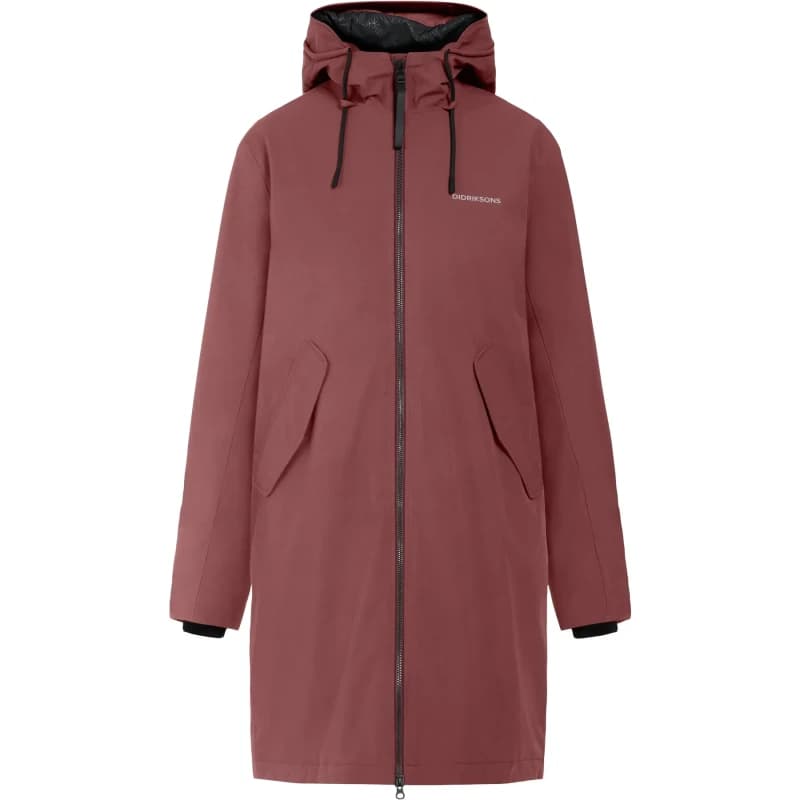 Image of Womens parka Didriksons Fia Orange Female 38