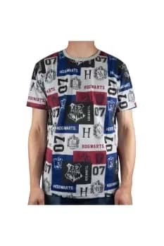 Image of Hogwarts Patch Print T-Shirt