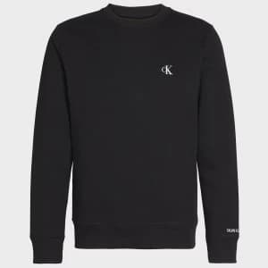 Image of CK Jeans Mens Essential Crewneck Sweatshirt - CK Black - L