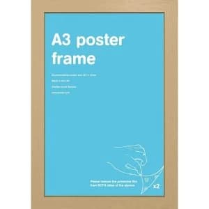 Image of Oak Frame A3 Styrene (29.7 x 42cm)
